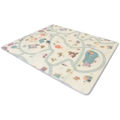 Tinéo Tapis de Jeu Xxl Reversible Multicolore