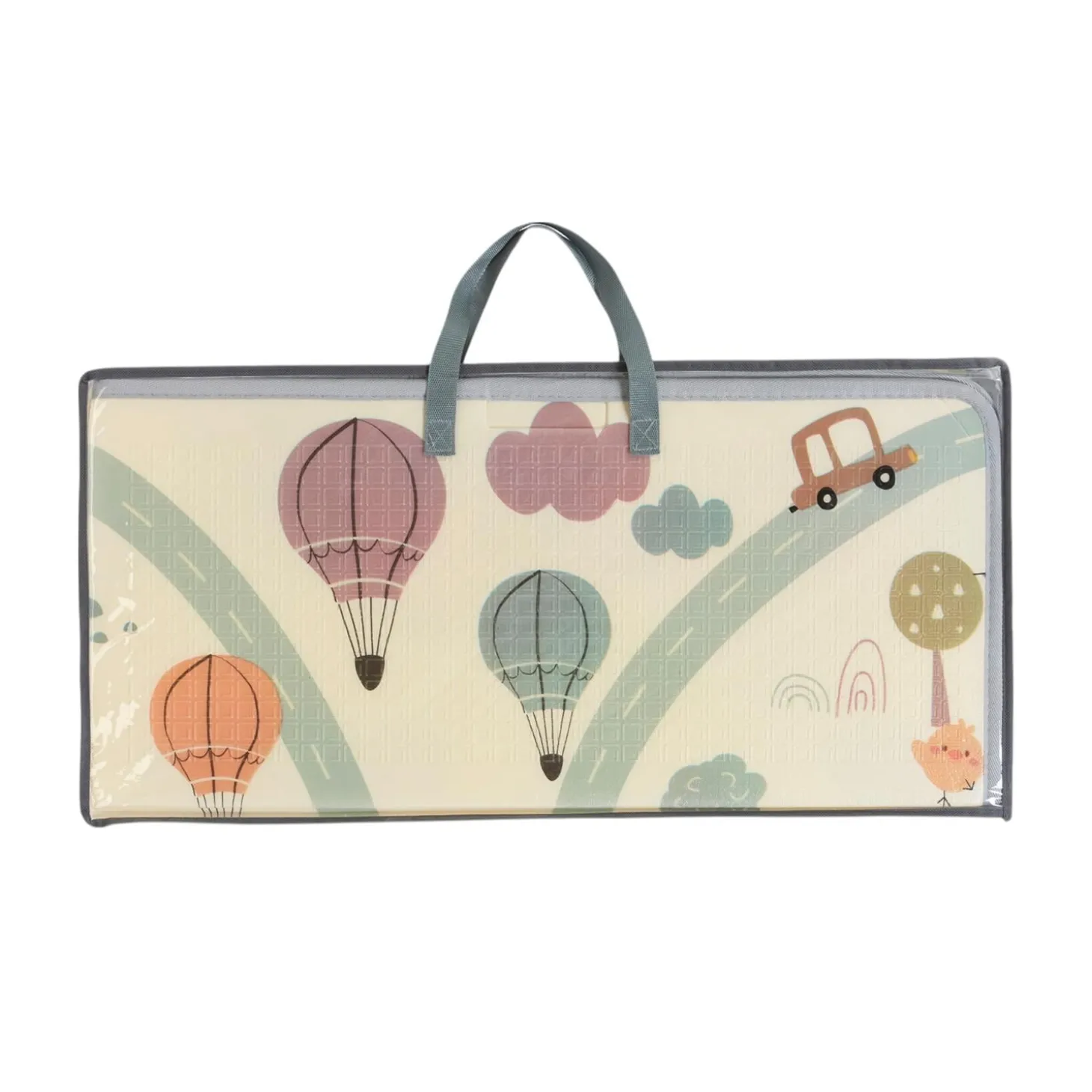 Tinéo Tapis de Jeu Xxl Reversible Multicolore
