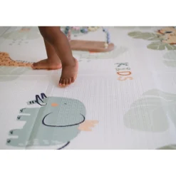 Tinéo Tapis de Jeu Xxl Reversible Multicolore