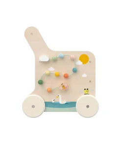Tiny Love                    Chariot d'activité en bois    Farmers