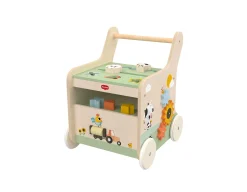 Tiny Love                    Chariot d'activité en bois    Farmers
