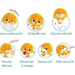 Tiny Love Jouet interactif Wonder Buddies Leonardo le Lion