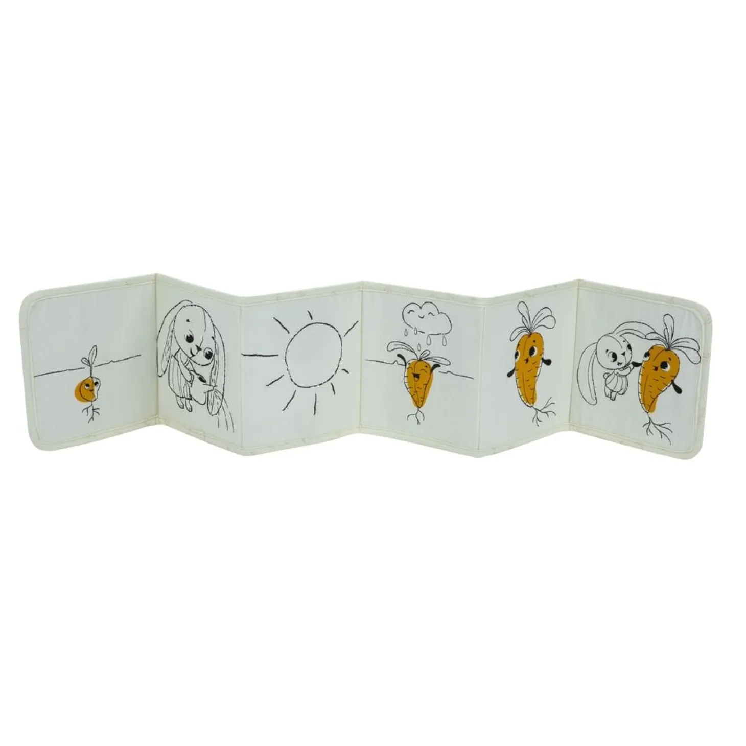 Tiny Love Livre double face Garden of Adventures Multicolore