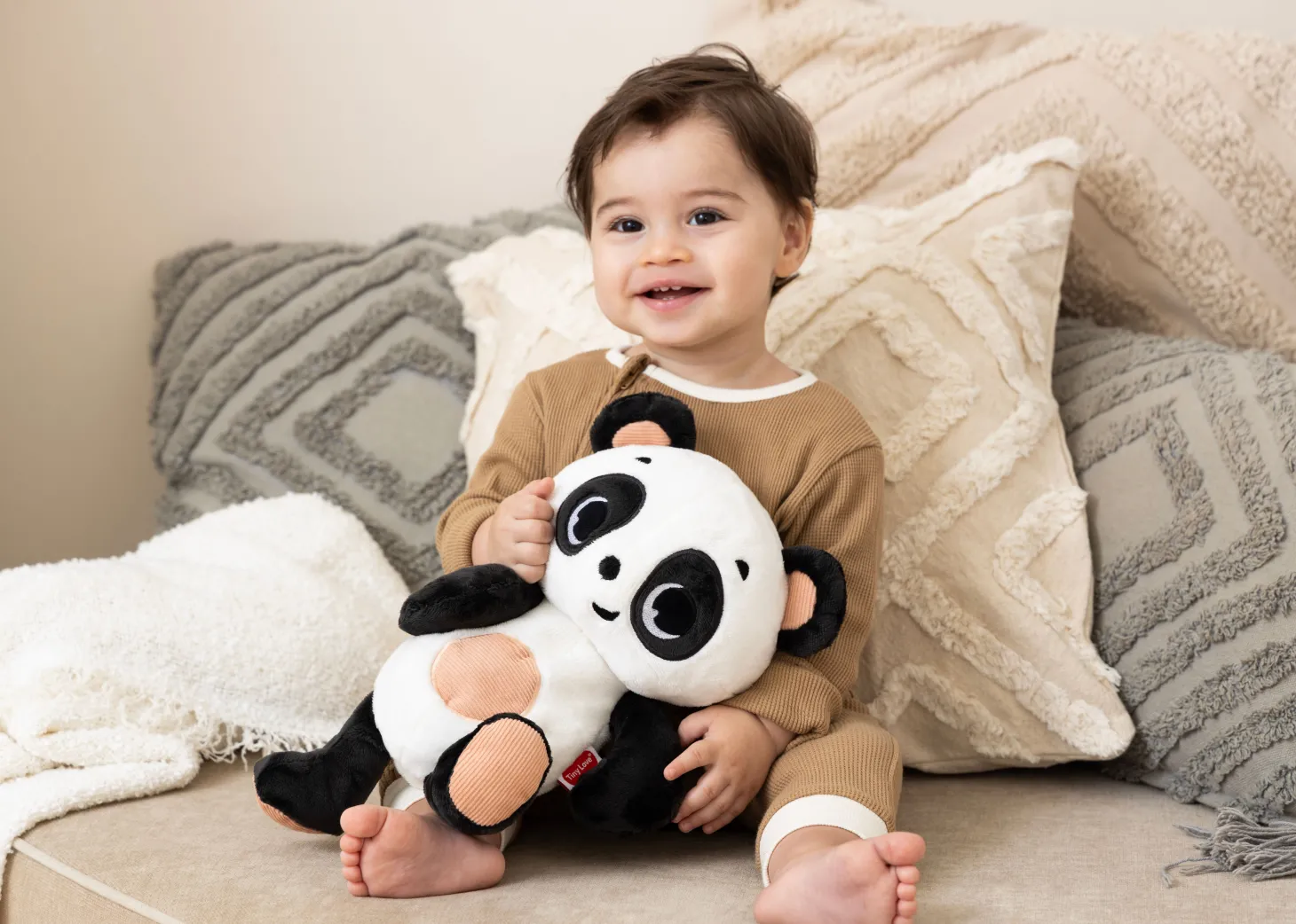 Tiny Love Peluche Compagnon câlin Panda B&W décor Noir Et Blanc