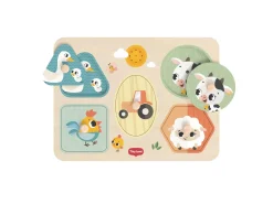 Tiny Love                    Puzzle musical en bois    Farmers