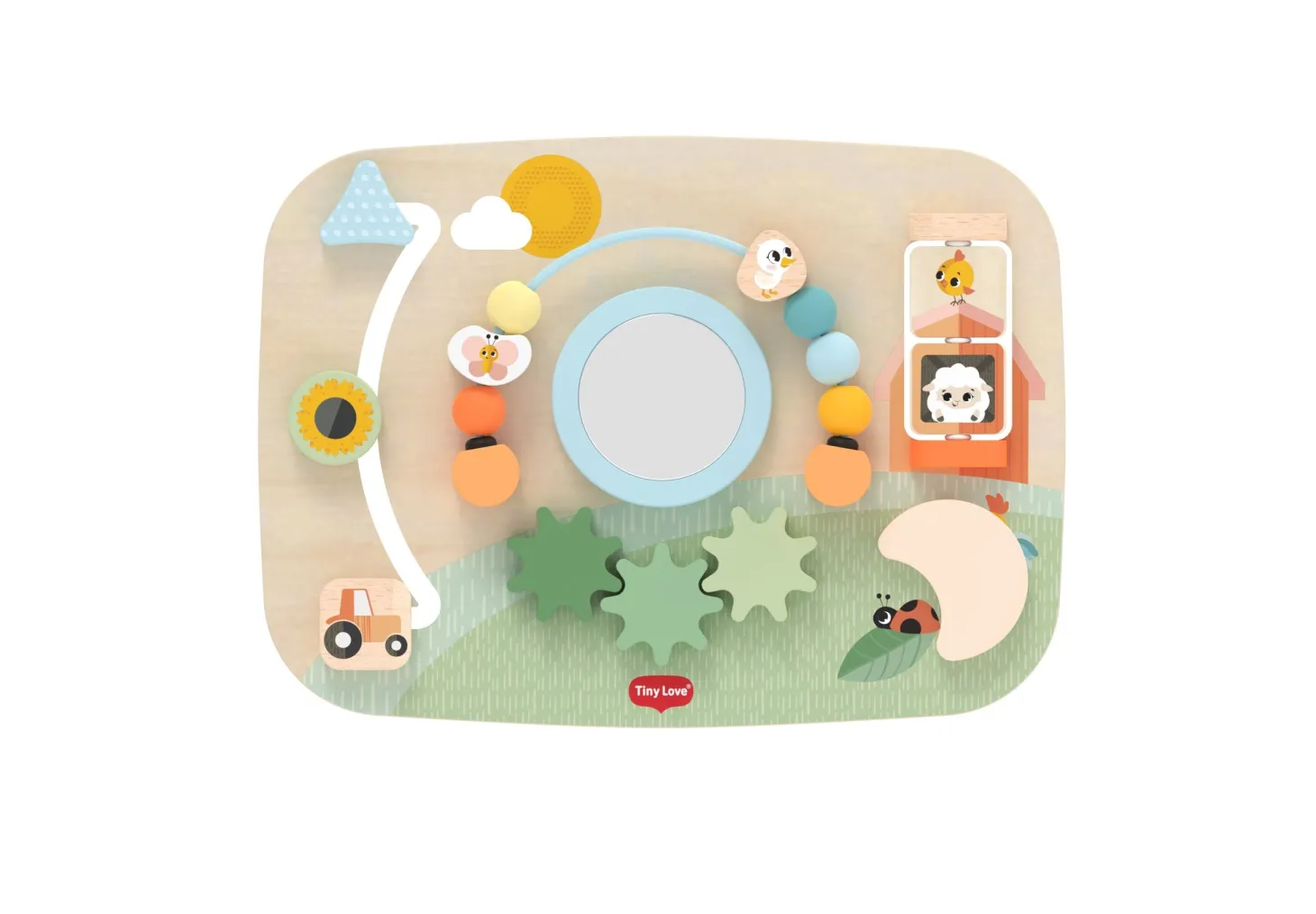 Tiny Love Tableau d'activités en bois Farmers