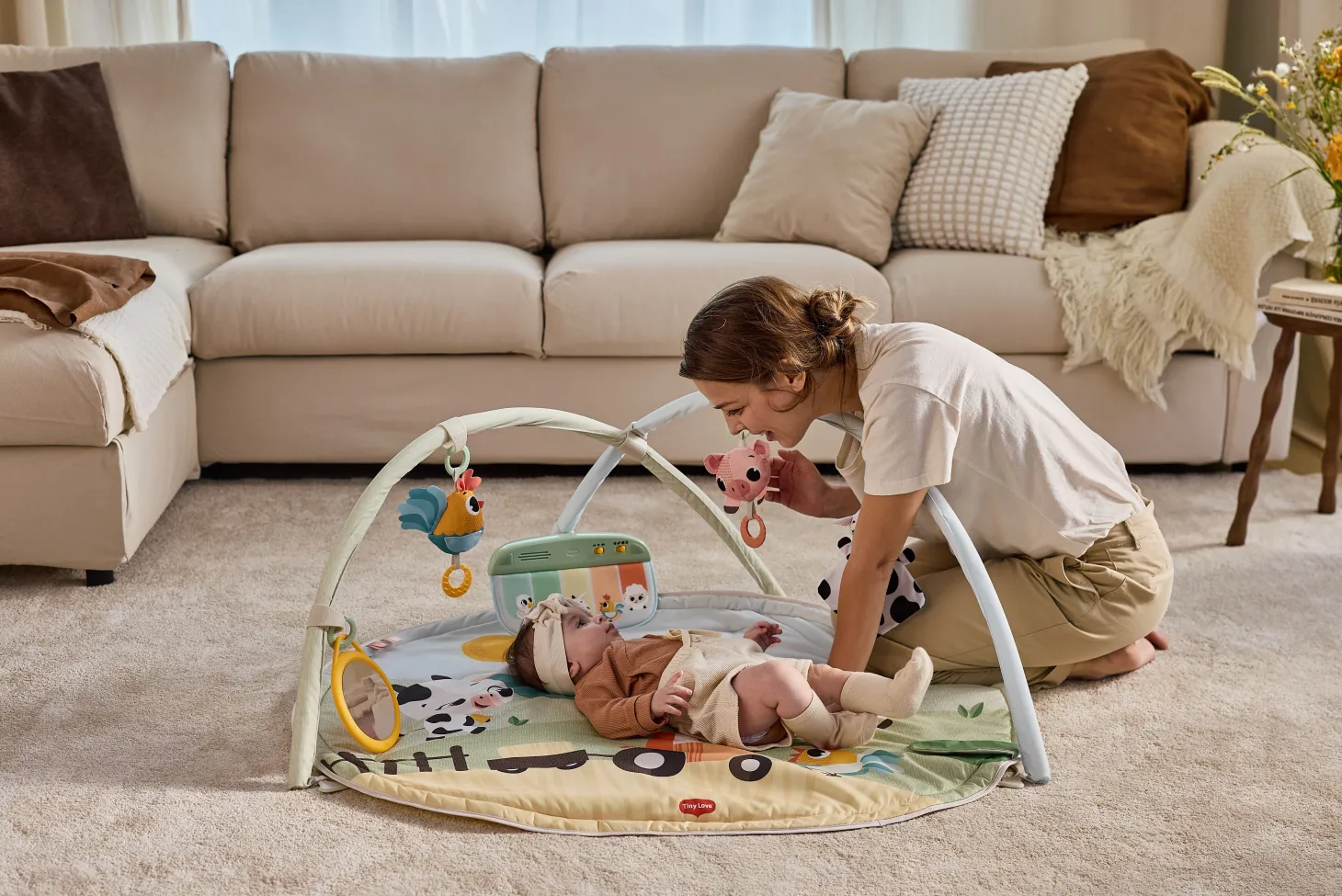 Tiny Love Tapis d'éveil Gymini Farmers