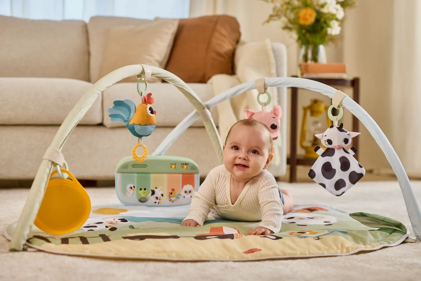 Tiny Love Tapis d'éveil Gymini Farmers