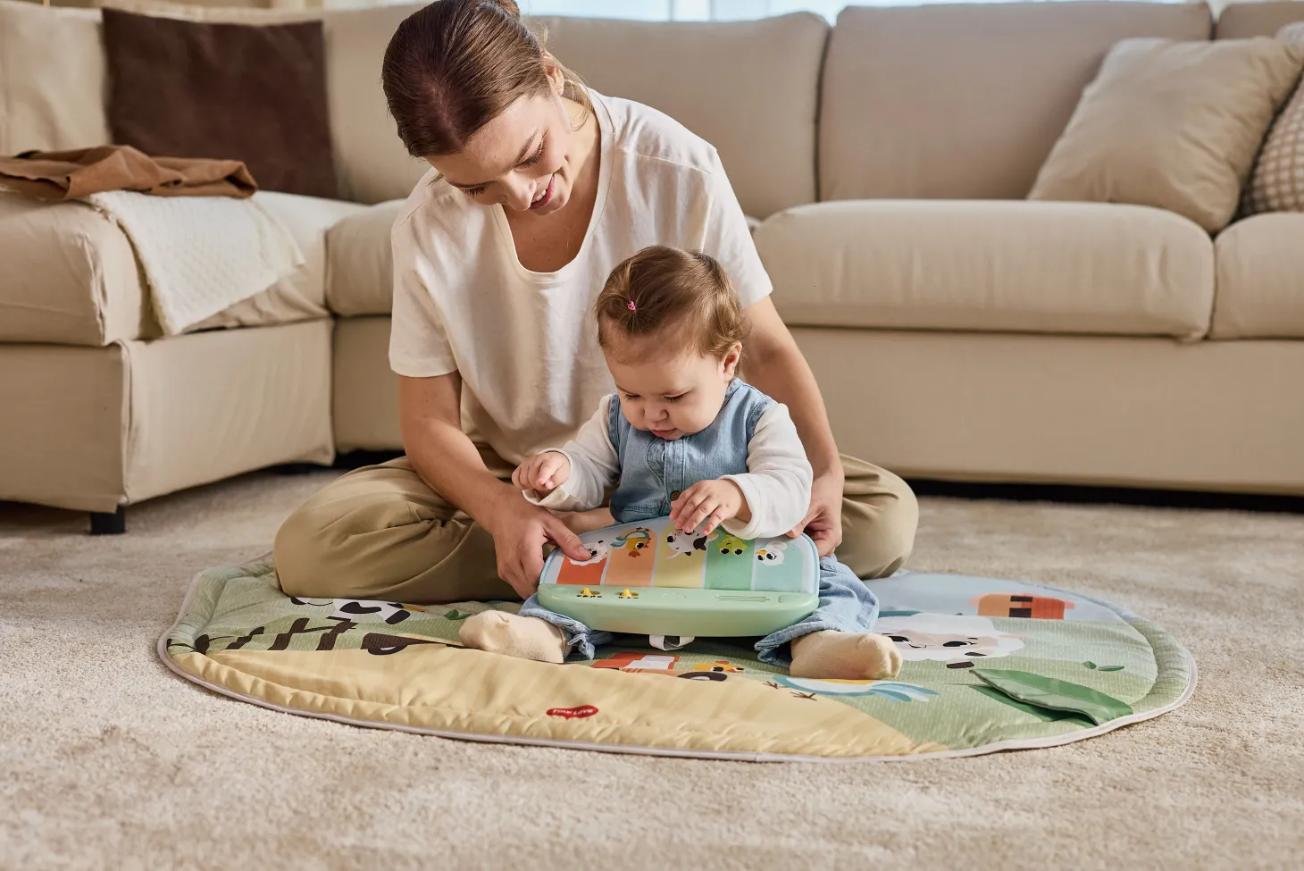 Tiny Love Tapis d'éveil Gymini Farmers