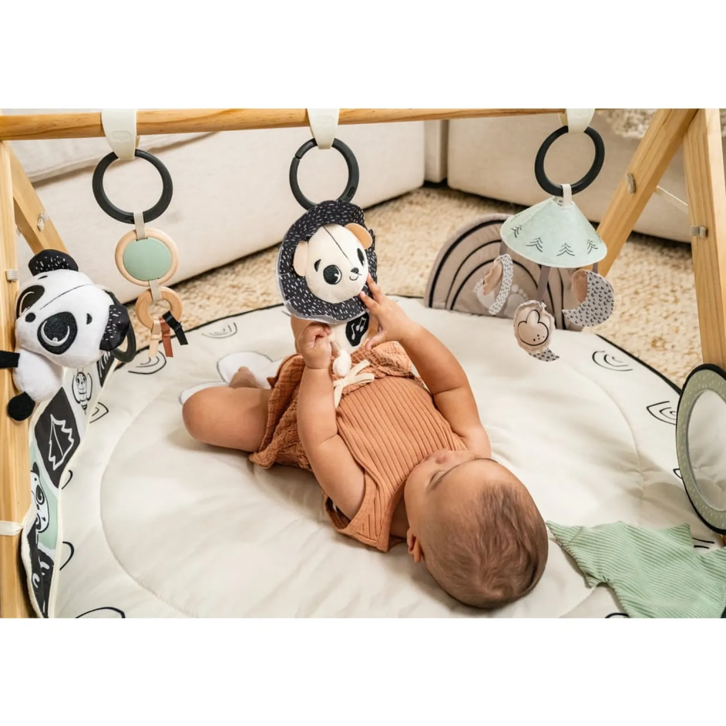Tiny Love Tapis d'éveil Gymini luxe Black & White