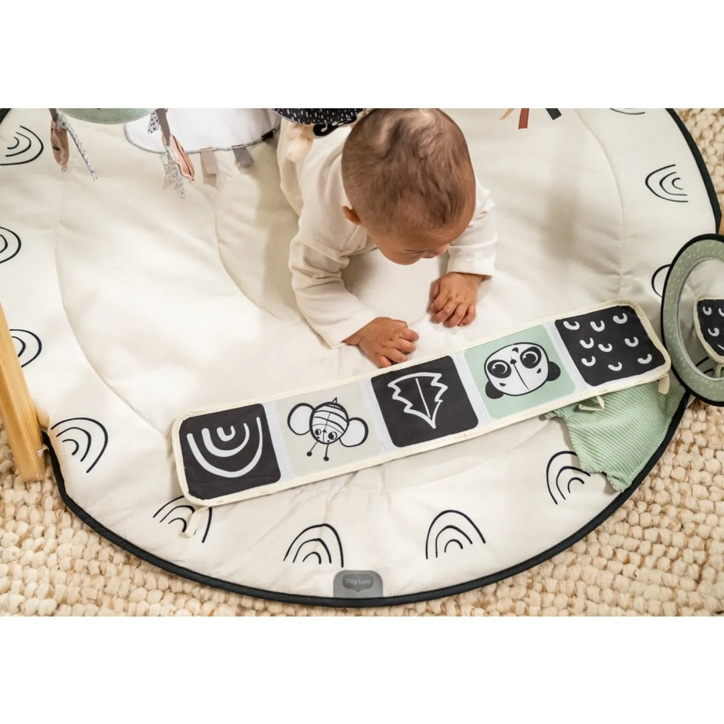 Tiny Love Tapis d'éveil Gymini luxe Black & White