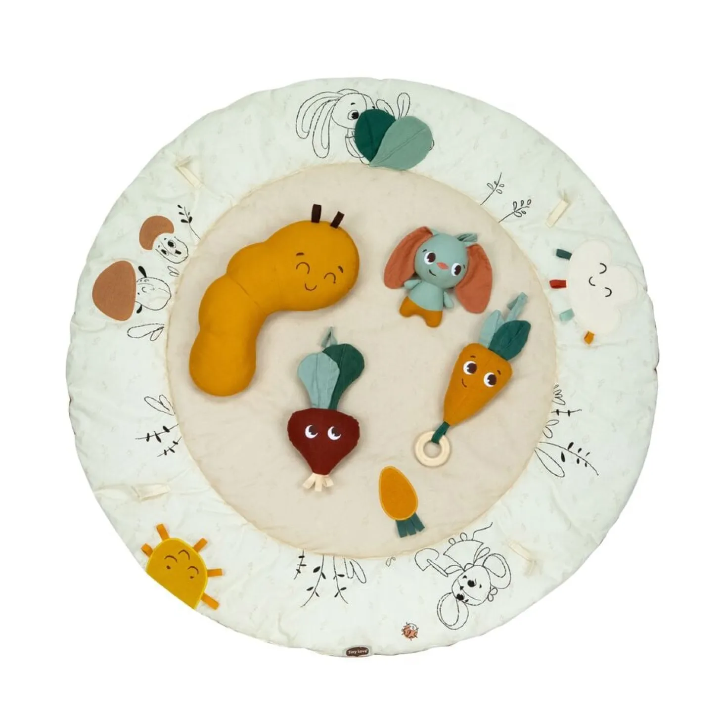 Tiny Love Tapis d'éveil Luxe Gymini Garden of Adventures Multicolore