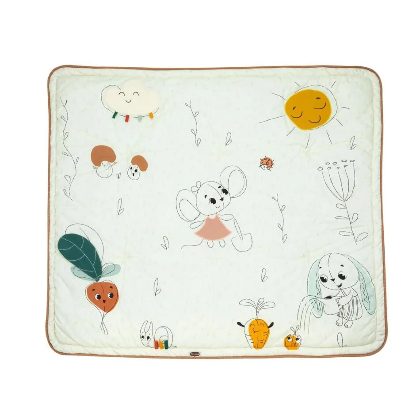 Tiny Love Tapis d'éveil Supermat Garden of adventures Multicolore