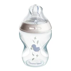Tommee Tippee Biberon Anti-colique Natural Start Deco 1 Blanc 260 ml