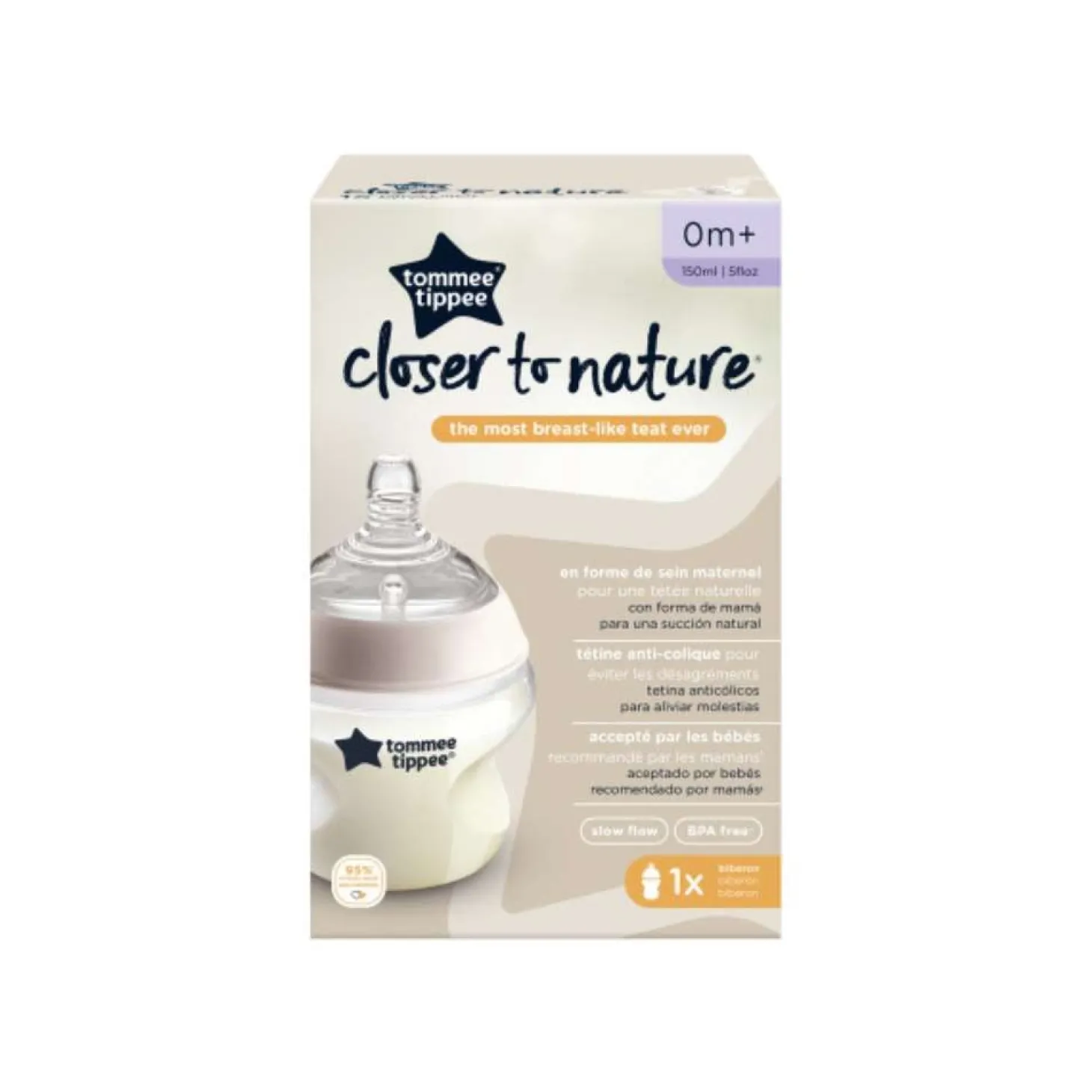 Tommee Tippee Biberon Closer to Nature 150 ml
