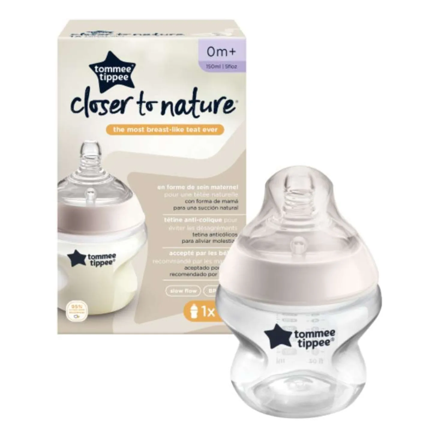 Tommee Tippee Biberon Closer to Nature 150 ml
