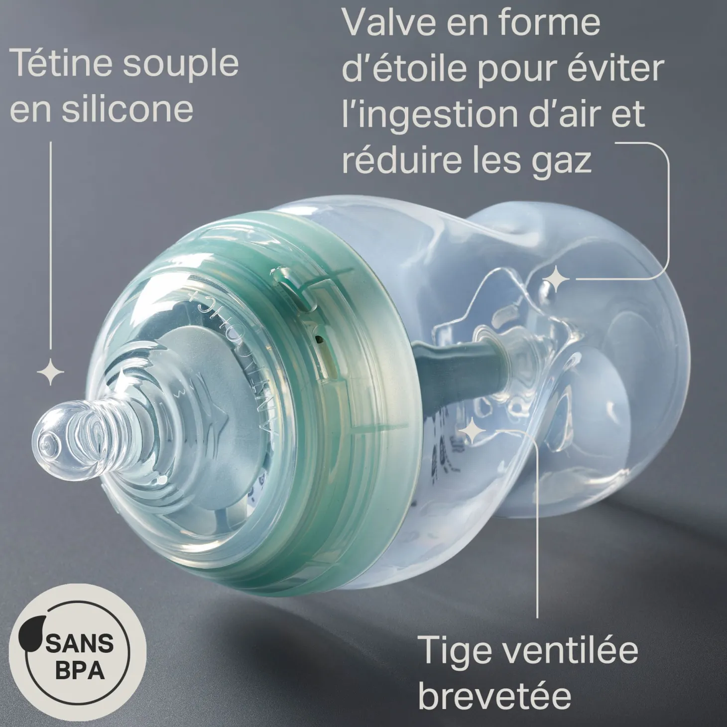 Tommee Tippee Coffret de naissance Anti-colique Avancé Blanc
