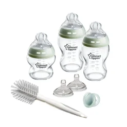 Tommee Tippee                    Coffret Naissance Verre Natural Start Mixte    Transparent            Naissance