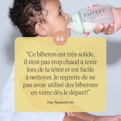Tommee Tippee Coffret Naissance Verre Natural Start Mixte Transparent Naissance