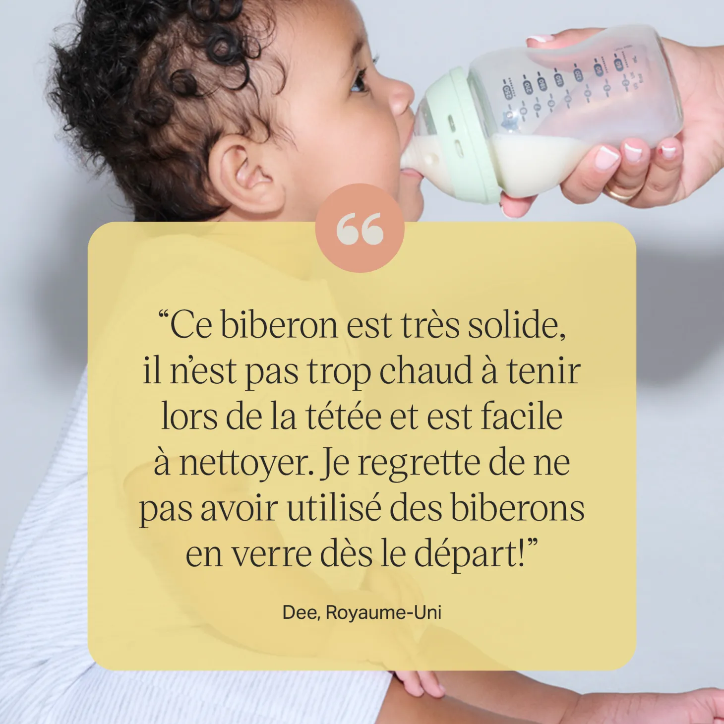 Tommee Tippee Coffret Naissance Verre Natural Start Mixte Transparent Naissance