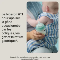Tommee Tippee Lot de 2 biberons Avanced Anti Colique Transparent 260 ml