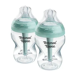Tommee Tippee Lot de 2 Biberons Anti-colique Avancé Blanc 260 ml