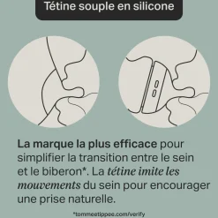 Tommee Tippee                    Lot de 2 Biberons Anti-colique Avancé    Blanc            260 ml