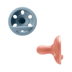 Tommee Tippee Lot de 2 Sucettes Imitant le Sein Maternel Multicolore 6-18 mois