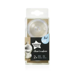 Tommee Tippee                    Lot de 2 tétines Natural Start