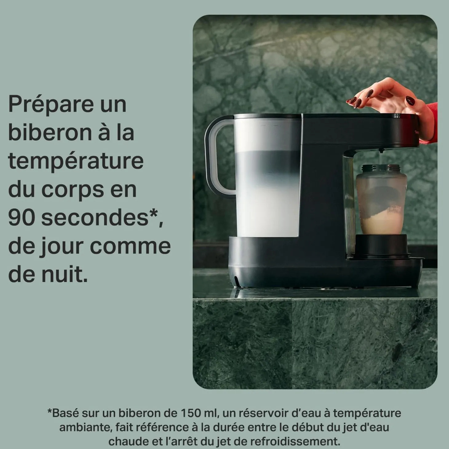 Tommee Tippee Machine Perfect Preparateur de biberon Bleu Ardoise