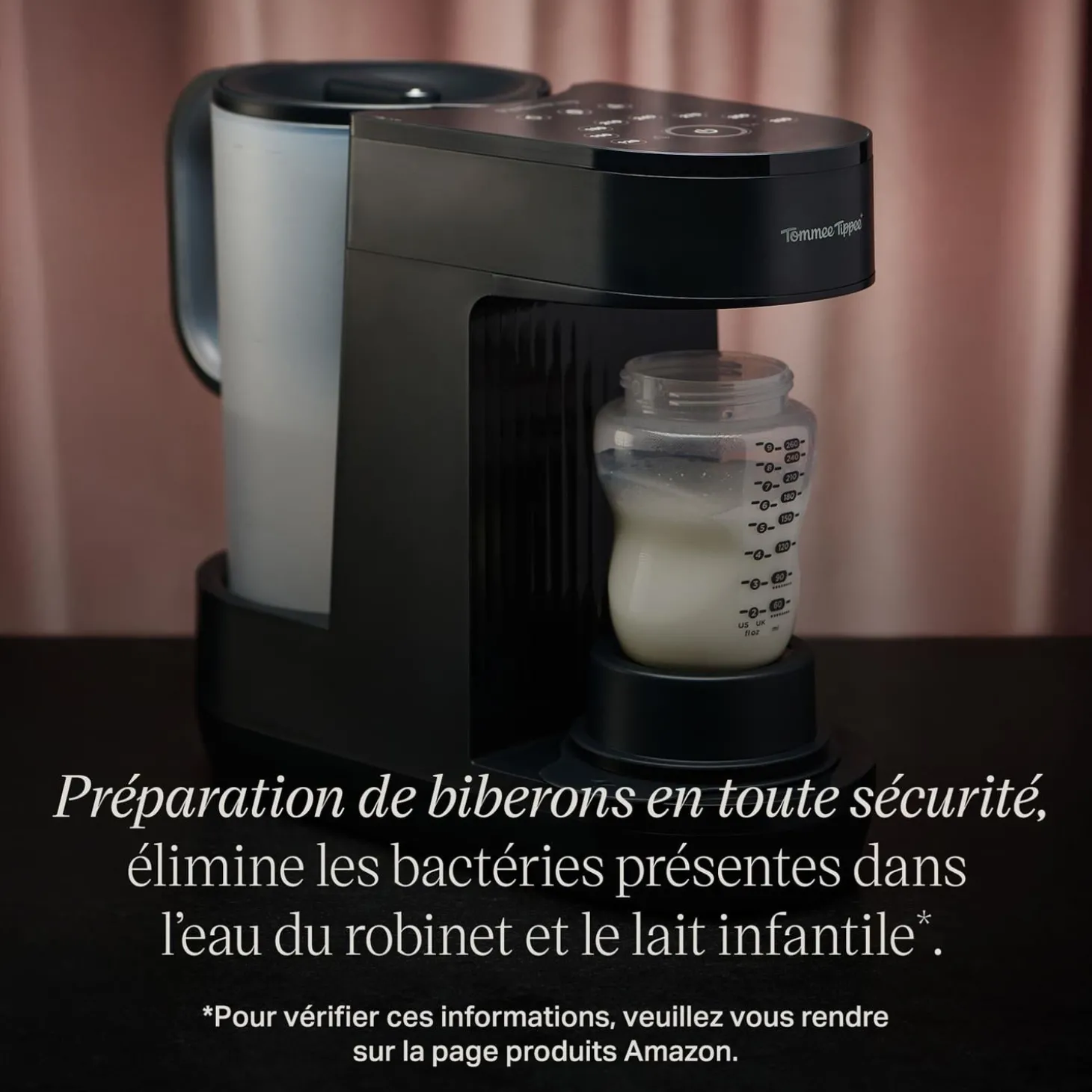 Tommee Tippee Machine Perfect Preparateur de biberon Bleu Ardoise