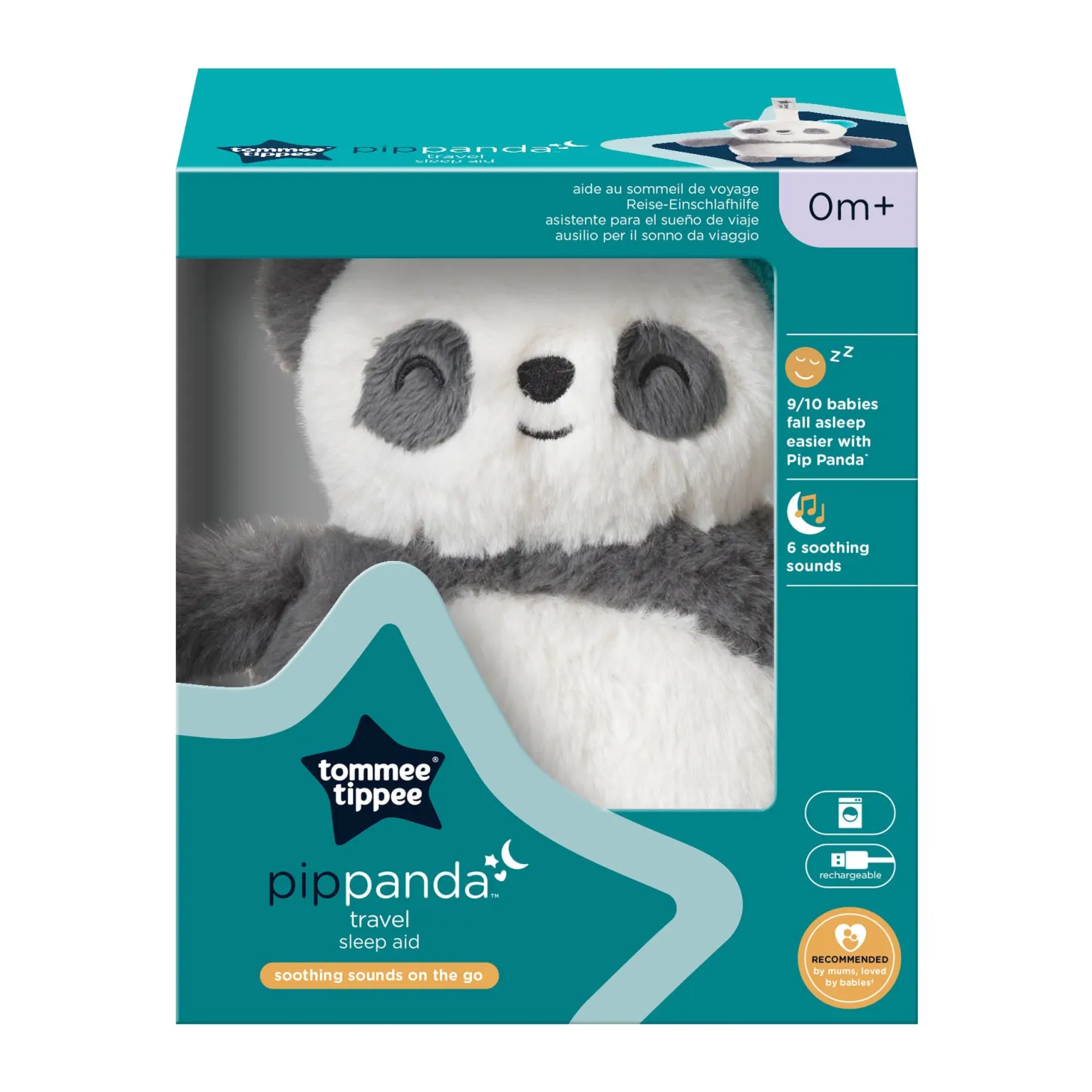 Tommee Tippee Mini peluche aide au sommeil Panda
