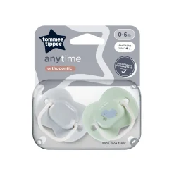 Tommee Tippee 2 Sucettes Any time 0-6 mois