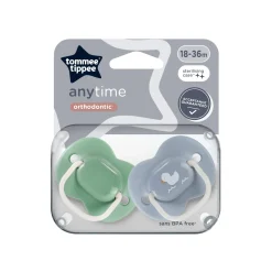 Tommee Tippee 2 sucettes Closer to Nature Classique Mixte 18-36 mois