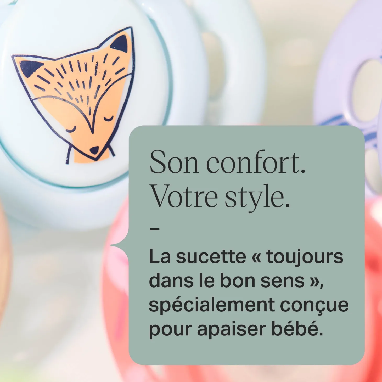 Tommee Tippee 2 sucettes Closer to Nature Fun mixte 18-36 mois
