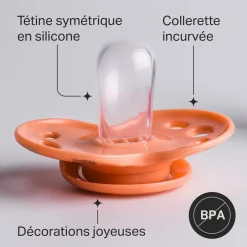 Tommee Tippee 2 sucettes Closer to Nature Fun mixte 18-36 mois