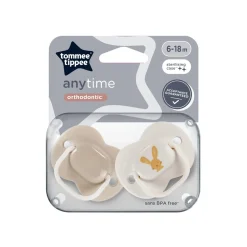 Tommee Tippee                    2 sucettes Closer to Nature classique Mixte    6-18 mois