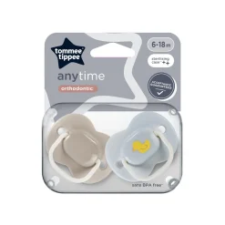 Tommee Tippee 2 sucettes Closer to Nature classique Mixte 6-18 mois
