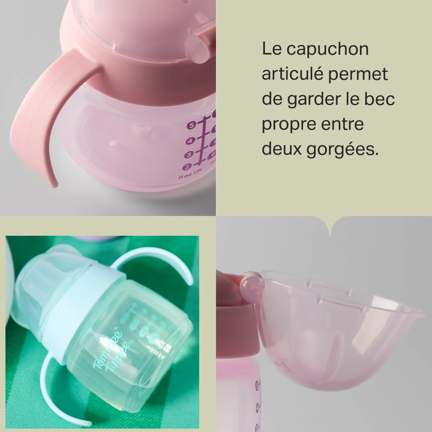 Tommee Tippee Tasse à bec de transition Bleu 150 ml
