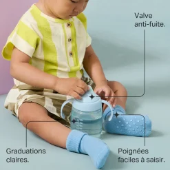 Tommee Tippee Tasse d’apprentissage à bec Rose 240 ml