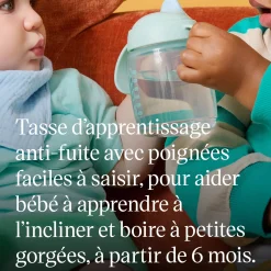 Tommee Tippee Tasse d’apprentissage à bec Rose 240 ml
