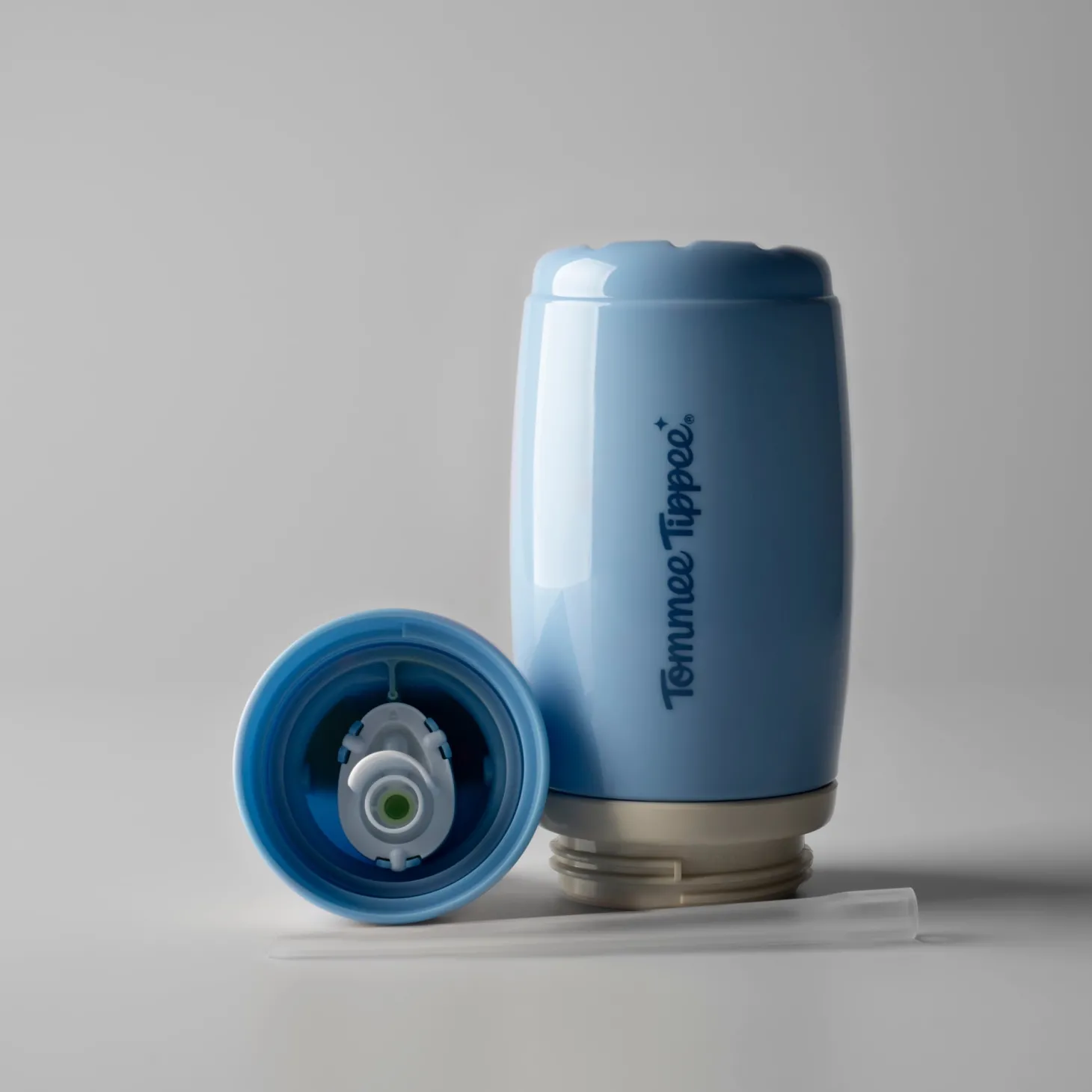Tommee Tippee Tasse isotherme avec paille active Bleu 266 ml
