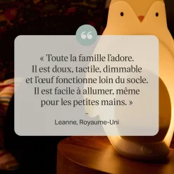 Tommee Tippee Veilleuse nomade Pingouin Grobrite Blanc