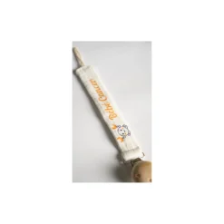 Tom&Mila                    Attache sucette Cancer    Blanc/Bleu