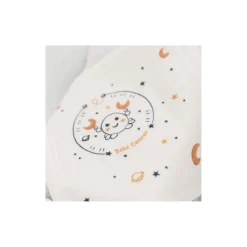 Tom&Mila Doudou Plat Astro Cancer Blanc/Bleu