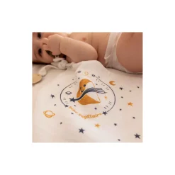 Tom&Mila                    Doudou Plat Astro Sagittaire    Blanc/Bleu