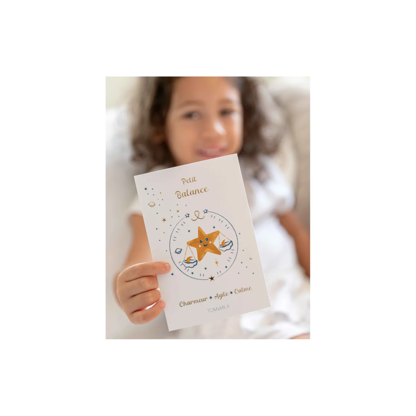 Tom&Mila Mon coffret Astro Balance Blanc/Bleu Nuit