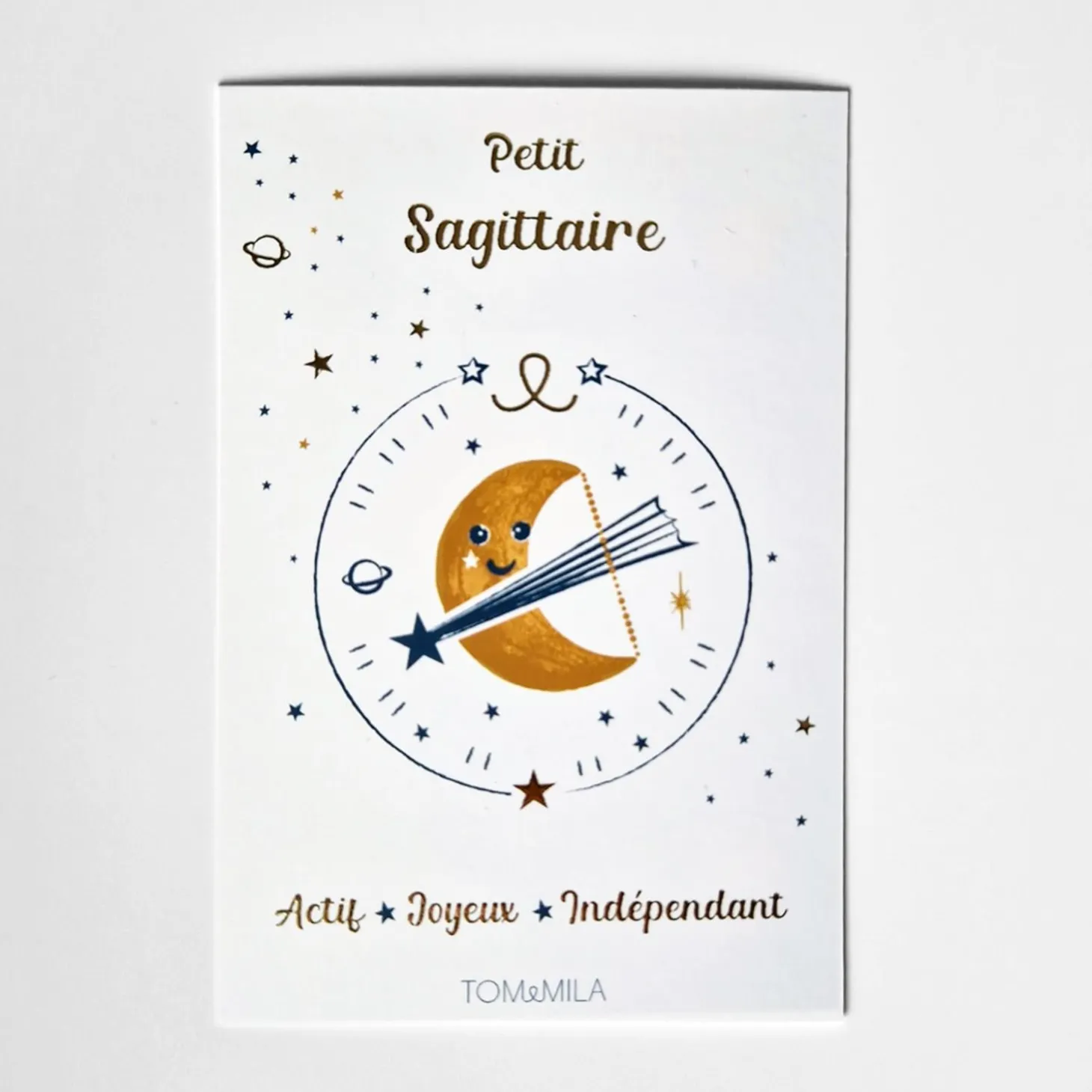 Tom&Mila Mon coffret Astro Sagittaire Blanc/Bleu Nuit