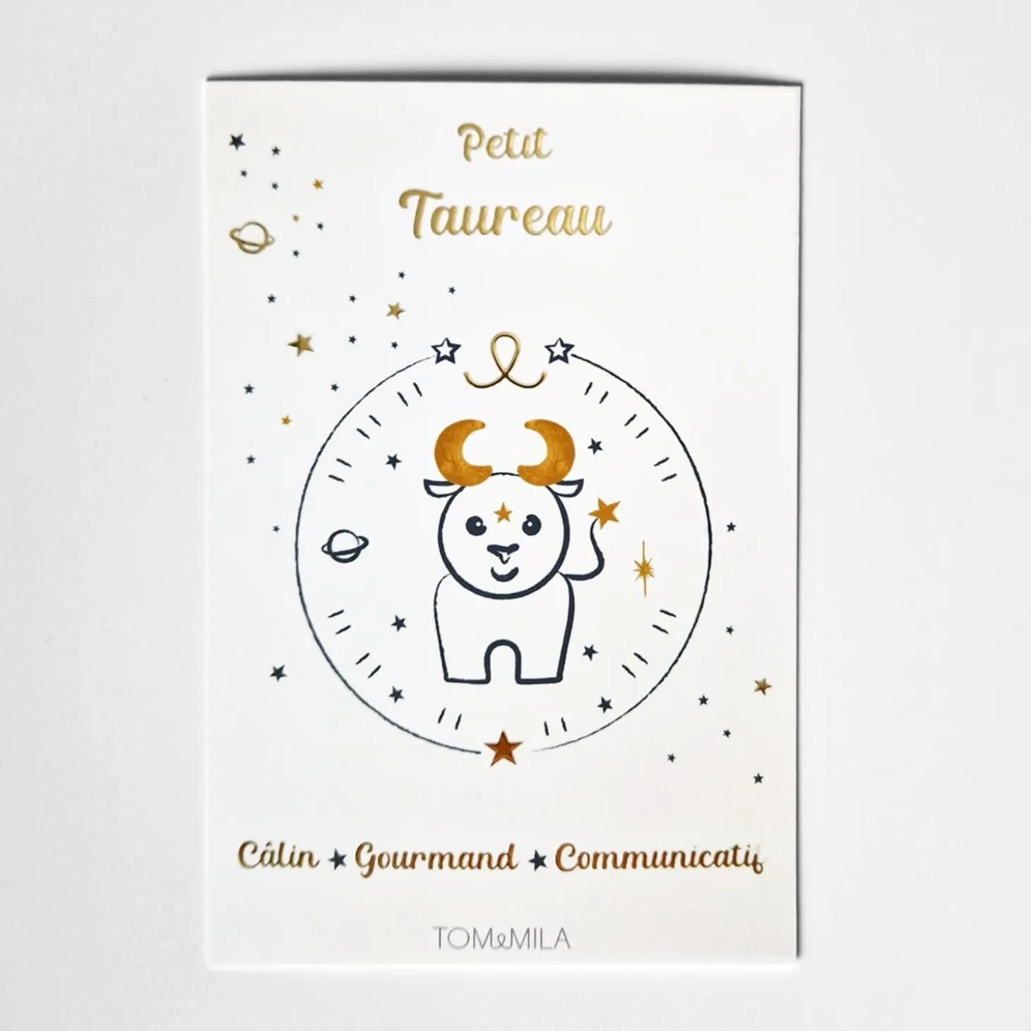 Tom&Mila Mon coffret Astro Taureau Blanc/Bleu Nuit