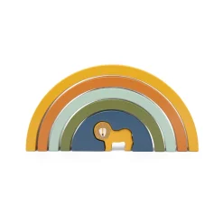 Trixie Arc-en-ciel à empiler en bois Mr. Lion
